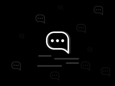 Chat Icon animation branding chat conversation motion graphics ui