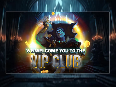 Game Promotion Post : Welcome to VIP CLUB game offer offer game post welcome to vip club