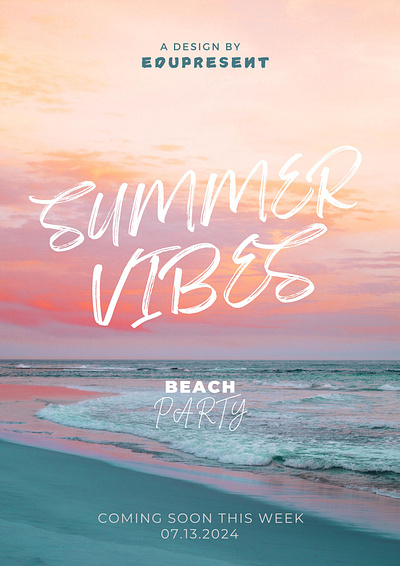 summer vibez graphic design