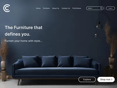 E-commerce Furniture Website UI Design 2d adobe auto layout branding design ecommerce ecommerce website figma furniture furniture design graphic design logo prototyping typography ui ui design ux ux research website wireframing