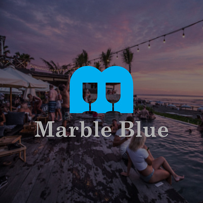 Marble Blue branding graphic design logo