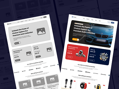 Automobile E-commerce landing page design automobile automobiledesign automotive cardesign carlovers clean design conceptcardesign design ecommerce futuristicautomobiles innovativecardesign landing landingpage modern design uiux user interface userexperience website