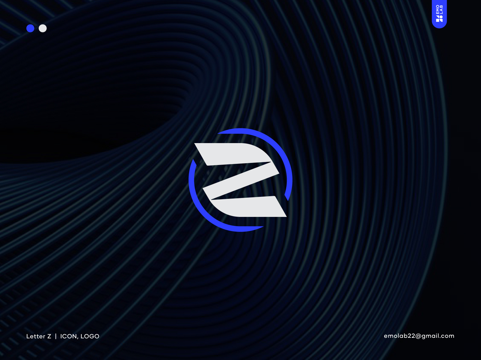 Example of Initial Monogram Lettermark Logo Design