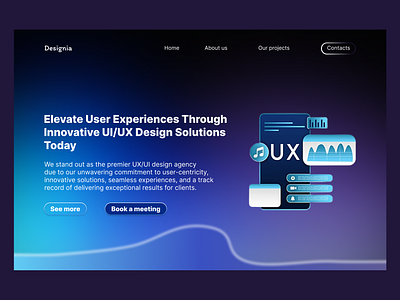 Design website inspo aestethic blue design designing gradient graphic mesh mesh gradient purple ui ux