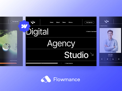 Agencyis - Modern Agency Webflow Template agency template bussiness design template webflow webflow template webflowtemplate websitedesign