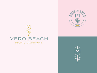 Vero Beach Picnic Company branding logo