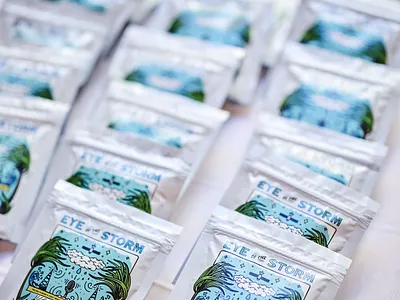 Packaging Design - Florida Association of Broadcasters branding broadcasters design digital art florida hurricane season illustration marketing packaging design print