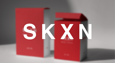 SKXN: Skincare Design and Packaging branding graphic design packaging skincare