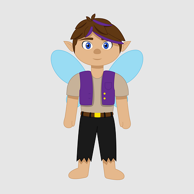 Fairy boy 🧚🏻✨ illustration vector