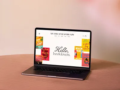 Squarespace Website Design for Booktok Influencers affiliate bold ecommerce influencers minimal modern squarespace web design