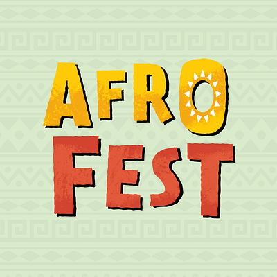 Afrofest Music Festival Brand Identity african afrofest arts brand identity branding colorful community festival festivities gala gathering graphic design logo design multicultural music party patterns summer textures vector
