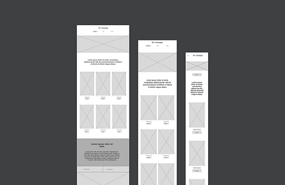 Multi-Device Wireframe Showcase designprocess dribbble figma mobiledesign responsivedesign responsivewebdesign ui uidesign uiux userexperience userexperiencedesign userinterface ux uxdesign webdesign wireframe wireframelayout wireframes