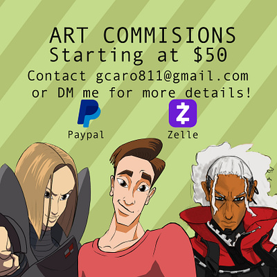 2D Animator and Illustrator open for Commissions animation art character design comissions design illustration