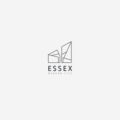 Essex Real Estate Logo branding graphic design logo realestate vector