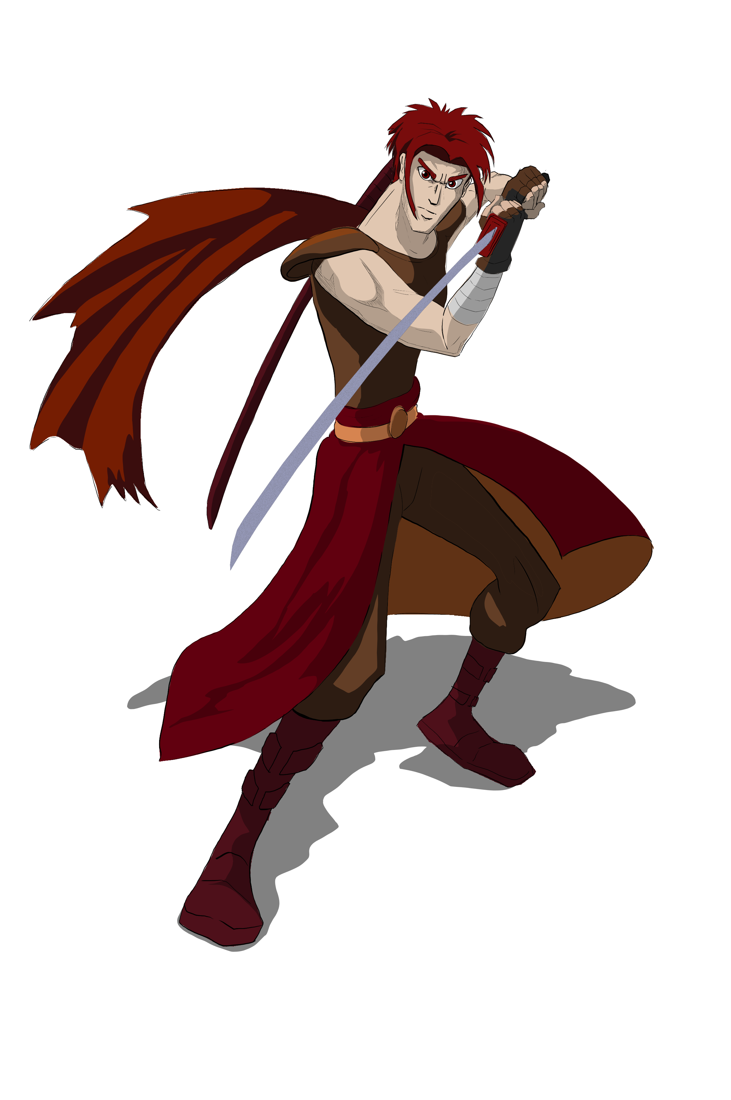 Akane Kurosawa - Original Character by Gabriel Caro animation art character design comissions design graphic design illustration