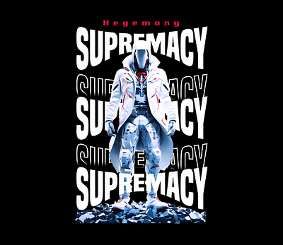 SUPREMACY animation app background branding design fashion graphic design illustration illustrations logo streetwear supremacy tech tshirt design ui ux vector wears