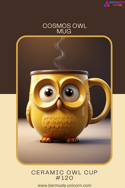 Ceramic Owl Cup 120