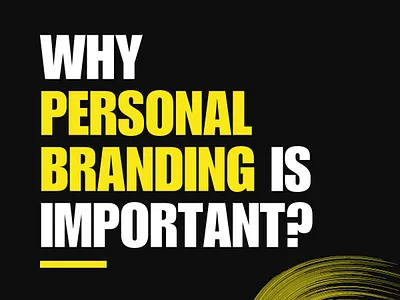 Importance of Personal Branding branding graphic design