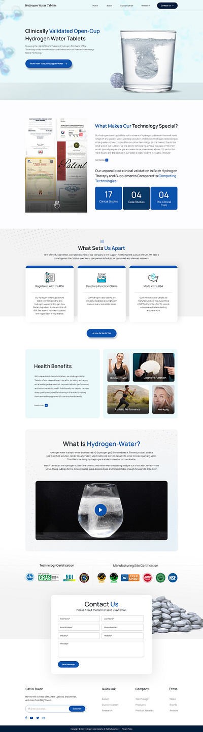 HydrogenWaterTablets hydrogen water tablets website hydrogenwatertablets