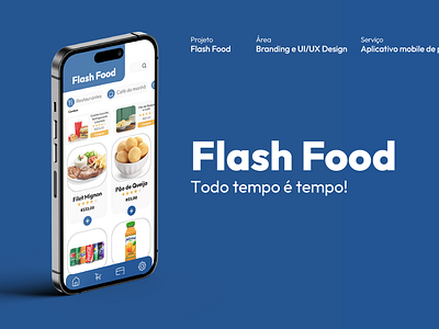 Flash Food - Study Case UI/UX Design app design graphic design product design ui ux