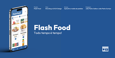Flash Food - Study Case UI/UX Design app design graphic design product design ui ux