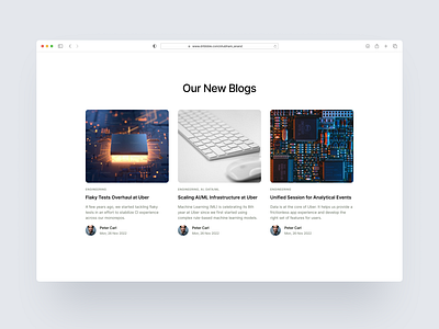 Minimal and Simple Blog UI Design blogs design figma minimal modern ui uxdesign webdesign website