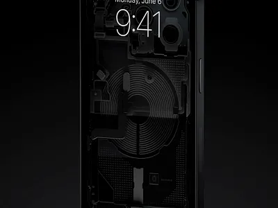 Teardown iPhone 15 Pro Wallpaper 3d dark design interface iphone ui wallpaper