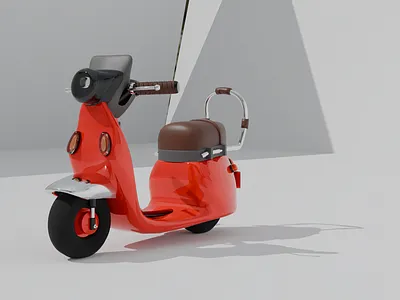 3d scotty bike model my portfolio 3d 3d artist 3d modeler 3d motorcycle 3d scotty bike