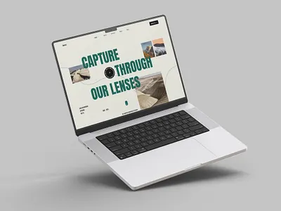 Photography Website Design concept home page landing page modern concept personal branding photography website portfolio portfolio website visual design web design website website design