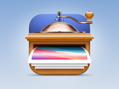 PhotoMill macOS application icon (unaccepted version) app icon app icon design application icon macos app icon macos icon