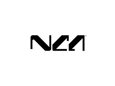 NCA® abstractlogo branding graphic design logo logomark logotype