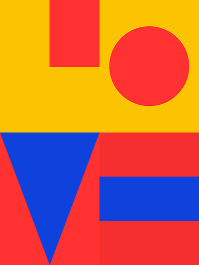Animated Video of the Word "LOVE" animation graphic design motion graphics vector