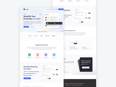 A Business Management Webpage app business businessmanagement businesswebsite design figma management manager mobileapps taskmanager ui webapp webdevelopment website