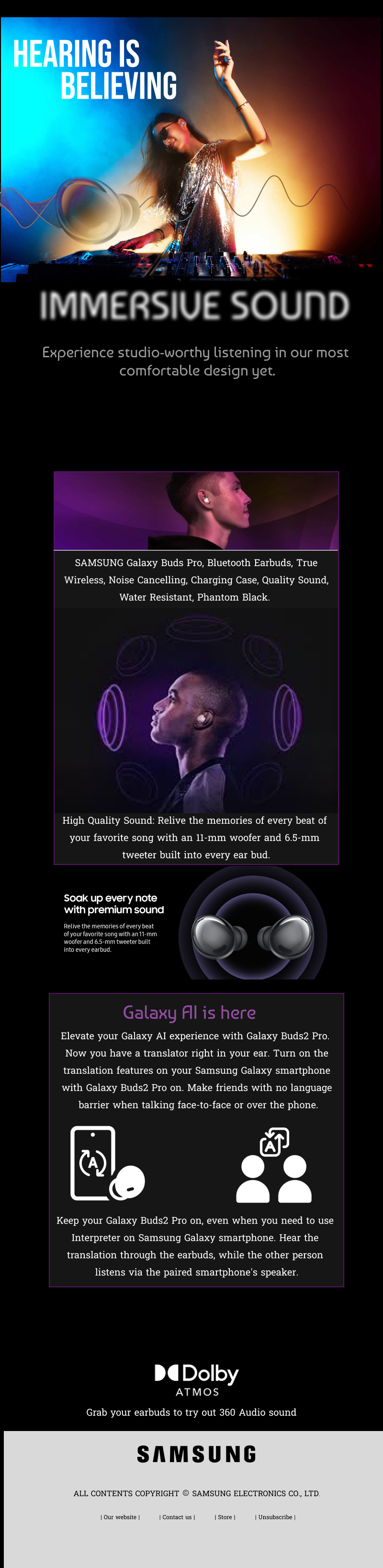 HEADPHONES EMAIL LAYOUT branding email design email marketing graphic design logo visual identity