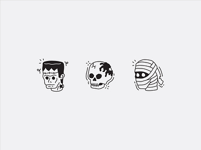 Halloween Icons! design graphic design halloween halloween icon design halloween icons icon design iconography icons illustration