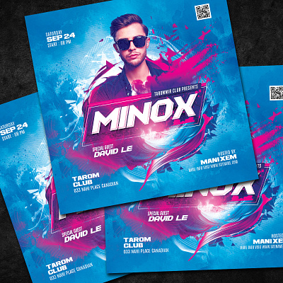 Artist Flyer Template download event flyer graphic hop poster psd