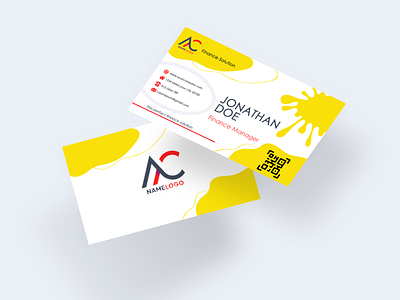 Finance Business Card Design branding businesscarddesign design graphic design moderndesign typography ui ux