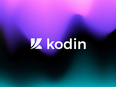 Kodin logo for technology branding custom logo icon identity k logo k mark logo logo mark monogram tech technology