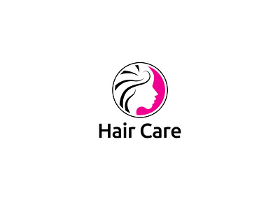 Hair Care Logo Design abstract beauty care feminine glamour hair logoraise