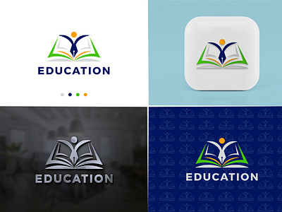 Education Logo branding graphic design kindergarten logo