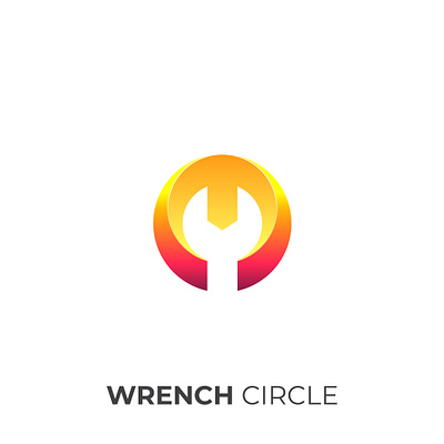 Wrench Circle brand identity branding branding design identity logo monogram wrench