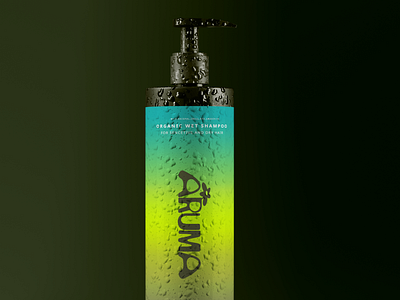 Aruma luxury hair care. branding digital art graphic design logo logo design packaging typography