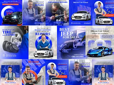 Automobile repair social media banner-Instagram post ads ads design advertising automobile banner automobile repair banner car for sail car repair shop facebook post graphic design graphics design instagram banner instagram post instagram story motion graphics post social media banner socialmedia web banner wordpress website