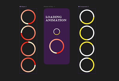 Loading Animation figma figma animation graphic design prototyping ui ux wireframing