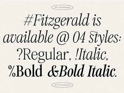 Fitzgerald Retro Serif Font 70s 90s beauty elegant beauty fashion fashionable feminine fitzgerald retro serif font logo magazine old fashioned retro vintage serif stylish trendy wedding wedding invitation modern