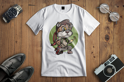 Cute Bear Pirate Cartoon Character Design animal cartoon animal character artwork branding cartoon clip art cover book digital art doodle game character design graphic design illustration logo mascot mug design sticker t shirt design