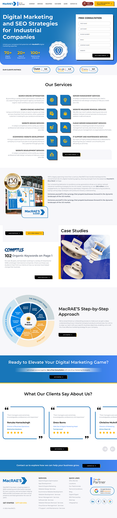 MacRAE'S Home Page macraes home page design