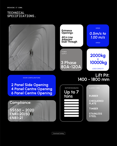 BELIFT Industries - Technical Specifications