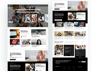 News Desk Web UI Design agency blog branding clean design company figma figma design freelancer landing page minimal minimalist news website ui ui design uiux user interface ux web design website design white space