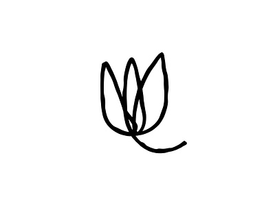 Celadon Floral branding concept floral graphic design identity logo mark minimal simple symbol